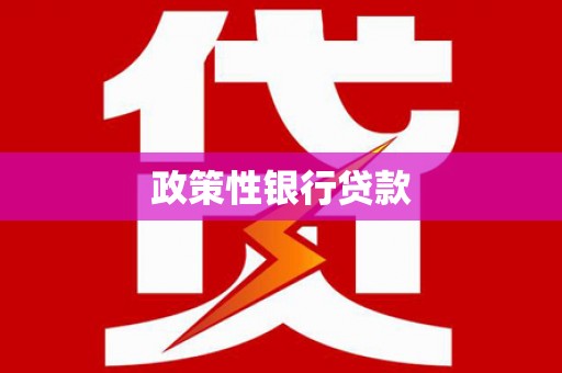 潜山政策性银行贷款