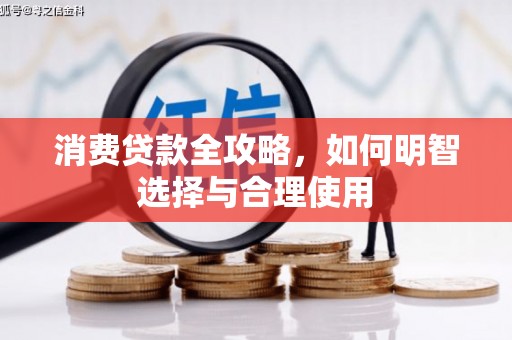 潜山消费贷款全攻略，如何明智选择与合理使用
