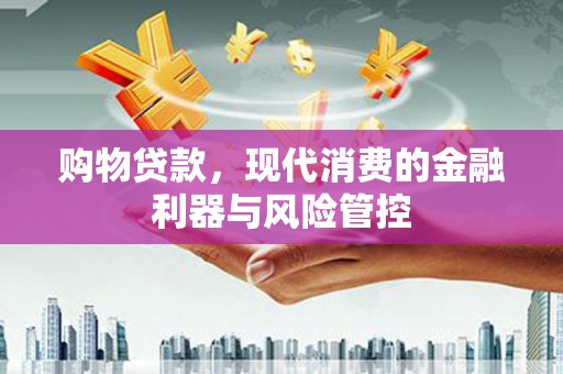 潜山购物贷款，现代消费的金融利器与风险管控
