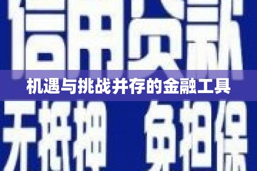 潜山机遇与挑战并存的金融工具