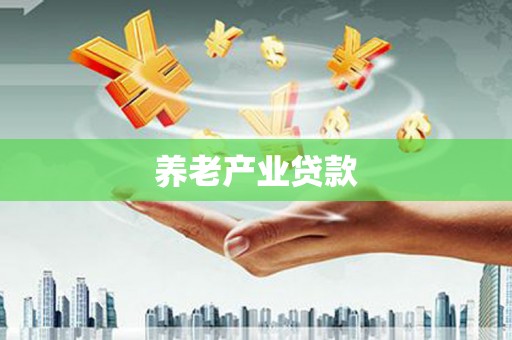 潜山养老产业贷款
