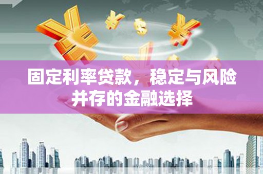潜山固定利率贷款，稳定与风险并存的金融选择
