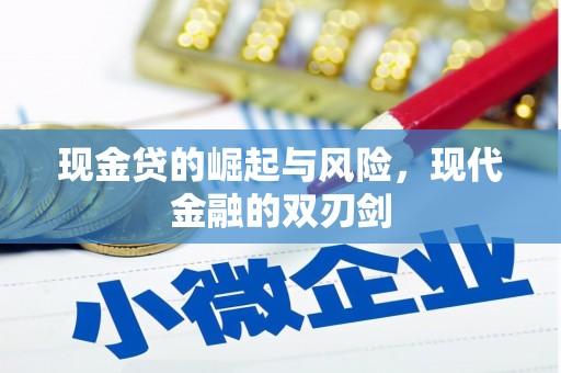 潜山现金贷的崛起与风险，现代金融的双刃剑