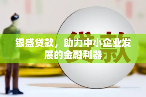 潜山银盛贷款，助力中小企业发展的金融利器
