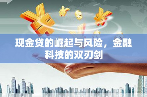 潜山现金贷的崛起与风险，金融科技的双刃剑