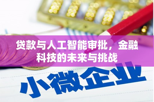 潜山贷款与人工智能审批，金融科技的未来与挑战