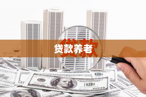 潜山贷款养老