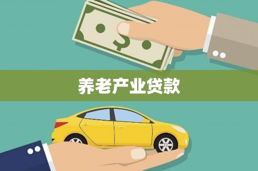 潜山养老产业贷款