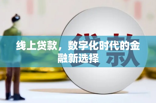 潜山线上贷款，数字化时代的金融新选择