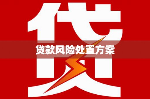 潜山贷款风险处置方案