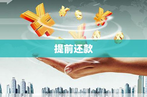 潜山提前还款